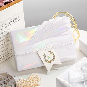 Metallized Gift <b>Wrap</b> <b>Paper</b> with Silver Ribbon Bow for Elegant Packaging - Product Image 2