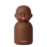 Bouteille d'eau isotherme en acier inoxydable pour enfants Natasha, pour l'école, avec motifs de dessins animés, cadeau de remise de diplôme