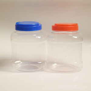 Bocaux en <span class=keywords><strong>plastique</strong></span> à large bouche de calibre 100mm Matériau PET Boîtes de stockage transparentes <span class=keywords><strong>Emballage</strong></span> <span class=keywords><strong>alimentaire</strong></span> et bouteille de sous-<span class=keywords><strong>emballage</strong></span> - Product Image 1