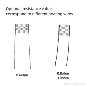 คอยล์ฮาร์ดแวร์แบบตาข่ายทั่วไป คอยล์ SPL ความแม่นยำสูง 0.6 โอห์ม 0.<span class=keywords><strong>8</strong></span> โอห์ม 1.0 โอห์ม ชุดอุปกรณ์คอยล์สำรองครบชุด - Product Image 3