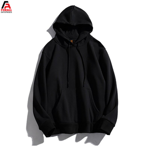 Pull à capuche de couleur pure pour hommes pour le printemps été coréen décontracté sans col haut de rue mode Ins Inspiration nouvel hiver - Product Image 6