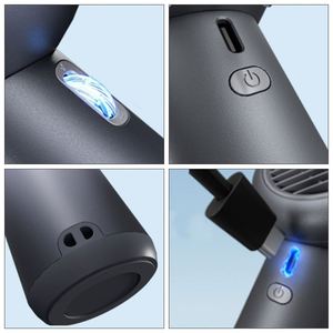 Custom Mini Handheld Fan High Speed Outdoor USB Charging Portable Small Fans for Business - Product Image 4