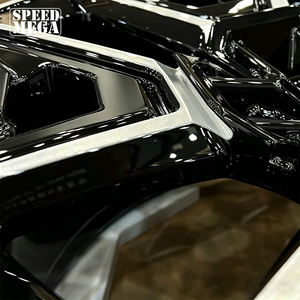 Jantes 22 pouces 10/11J 5 X 112 5x120 noires à rayons fraisés en alliage d'aluminium forgé, nouvelle roue pour XM BMW - Product Image 5