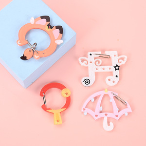 Tùy Chỉnh Anime Acrylic <span class=keywords><strong>Carabiner</strong></span> Keychain Kim Loại Bền Mùa Xuân Clip Cho Tùy Chỉnh Hình Acrylic <span class=keywords><strong>Carabiner</strong></span> Đục Acrylic <span class=keywords><strong>Carabiner</strong></span> - Product Image 2