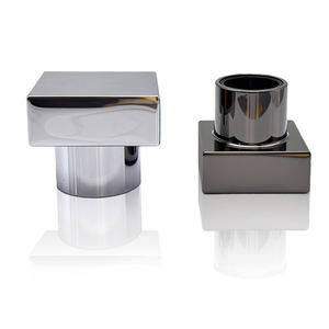 Tapa de Perfume Personalizada al por Mayor con Logotipo Personalizado, Nueva Tapa de Perfume Cuadrada de Metal de Aleación de Zinc de Alta Gama - Product Image 2