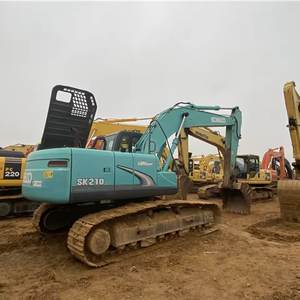 Excavadora Kobelco Sk210-8 Usada Original de Japón, Motor Cummins, Pocas Horas de Trabajo, Componentes Principales del Motor, Modelo 2018, Potencia de 118KW - Product Image 1