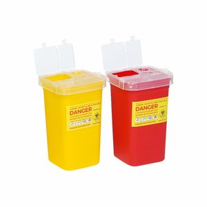 Contenedor Desechable Profesional Personalizado de 1L (1 Cuarto de Galón) para Desechar Jeringas, para Uso Médico - Product Image 5