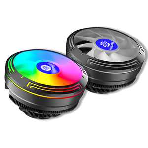 COOLMOON-Ventilador de <span class=keywords><strong>CPU</strong></span> para ordenador, dispositivo con logotipo personalizado, color fijo, RGB, W120, PWM, 4 pines, radiador pequeño, INTEL, AMD, para juegos, PC - Product Image 6