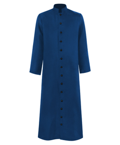 Nueva gabardina <span class=keywords><strong>de</strong></span> sacerdote <span class=keywords><strong>de</strong></span> Iglesia, Túnica <span class=keywords><strong>de</strong></span> clero, predicador, hombres, cuello levantado litúrgico, Coro <span class=keywords><strong>de</strong></span> ministro <span class=keywords><strong>de</strong></span> un solo pecho - Product Image 5