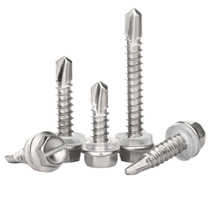 Kit Surtido de Tornillos Autorroscantes de Acero, Cabeza Redonda, Clase 4.8 y 6.8, Tamaños Métricos para Chapa Metálica y Madera - Product Image 1