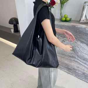 Wholesale minimalist shoulder bag for women, fashionable and soft synthetic leather, simple shoulder bag for women - Product Image 3