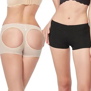 Calcinha levantadora de bunda feminina, cueca modeladora de corpo e barriga, cueca sexy push up para mulheres, calcinha de quadril aberto