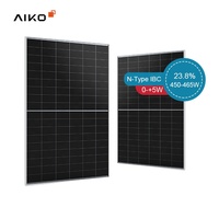 Module solaire Aiko IBC, entrepôt européen en stock, 600w 605w 610w 615w 620w, panneaux photovoltaïques