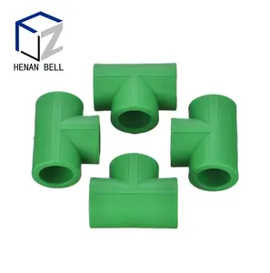 Her türlü 20-110mm 125mm yeşil ppr sıhhi tesisat borular ve bağlantı parçaları üreticileri