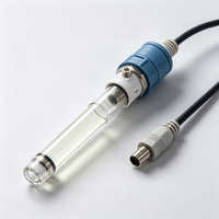 Électrode pH industrielle en ligne NUO VISTA, sonde de capteur de pH universelle pour eaux usées et eau pure, compatible avec transmetteur de pH