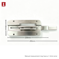 Serrure de porte à enroulement haute sécurité anti-perçage Boalng, serrure de porte à enroulement en métal robuste, fournisseur direct d'usine