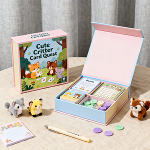 Cartes mémoire en papier/carton personnalisées en gros - Jouets éducatifs préscolaires pour l'apprentissage précoce, couleur, taille et logo personnalisés - Product Image 2