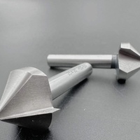 Foret de fraisage à chanfreiner en acier HSS de marque Shiyu, finition oxyde noir haute performance, 90 degrés, 20 mm, 3 cannelures, vente en gros