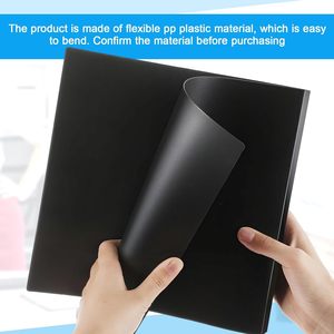 Mini Carpeta de 3 Anillos de 1 Pulgada, Compatible con Papel de 5.5 x 8.5, Plástico Flexible, Tres Anillos Redondos, Carpeta Pequeña Negra A5, al por Mayor para la Escuela y la Oficina - Product Image 2