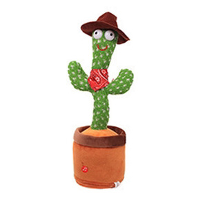 Lindo Cactus Bailarín y Cantante que Repite lo que Dices, Juguete con 120 Canciones, Peluche Electrónico, Decoración Navideña, Regalo - Product Image 6