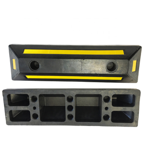 車の駐車縁石ゴムホイールストッパー - Product Image 3