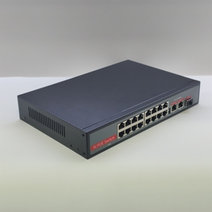 High Performance OEM ODM 16-Port 100Mbps Network <b>Switch</b> with 2*10/100/1000Mbps RJ45 & 1*GE SFP Uplink Unmanaged <b>PoE</b> <b>Switch</b> - Product Image 3
