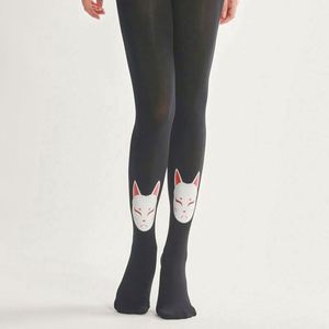 Winter Opaque Dot Pattern Pantyhose Plus Velvet Luminous <strong>Embroidered</strong> Women's <strong>Tights</strong> for Wholesale - Product Image 2