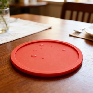 Sous-verres en silicone personnalisés, fabricants de sous-verres en caoutchouc, résistants aux hautes températures, antidérapants, anti-déversement, classiques - Product Image 6