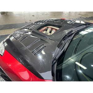 Nuevo Parachoques Delantero de Fibra de Carbono para Nissan GT-R 2009-2015, con Cubierta de Motor Atornillable y Protección Transparente, Color Negro - Product Image 6