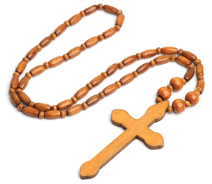 Collier chapelet en perles de la religion et du <span class=keywords><strong>christ</strong></span>, bijoux chapelet de la chaîne catholique, perle de prière musulmane islamique, chapelet tasbih - Product Image 5