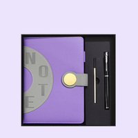 Carnet de notes A5 personnalisé avec logo, couverture rigide, élégant coffret cadeau d'affaires, agenda en cuir pour événements d'entreprise, cadeau promotionnel