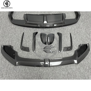 Kits de carrosserie W12 en fibre de carbone pour Bentley Bentayga 2016-2018 : Diffuseur avant, lèvre de pare-chocs, aileron arrière – Pièces automobiles - Product Image 5