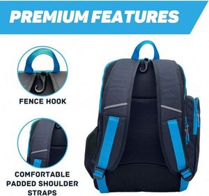 Sac à dos de sport grande capacité, échantillon gratuit, pour pickleball, hommes et femmes, capacité de 2 à 4 raquettes avec poches de rangement - Product Image 2