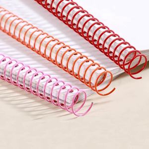 YPS 12MM 中空赤色金属スパイラル製本ワイヤー（A4用） - Product Image 2