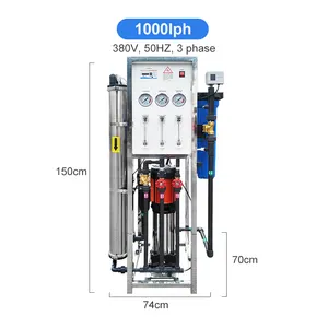 High Quality Compact Design Pure Drinking Water Production Machine 250L/H For Sale