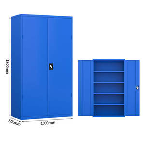 Armoire à outils industrielle en acier verrouillable de 72 pouces avec support OEM/ODM, robuste, haute capacité de charge, finition thermolaquée - Product Image 4