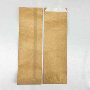 Kraft Paper Greaseproof <b>Bag</b> Food Grade Double Layer Craft <b>Bag</b> Croissant Donut baguette Small Paper <b>Bag</b> - Product Image 1