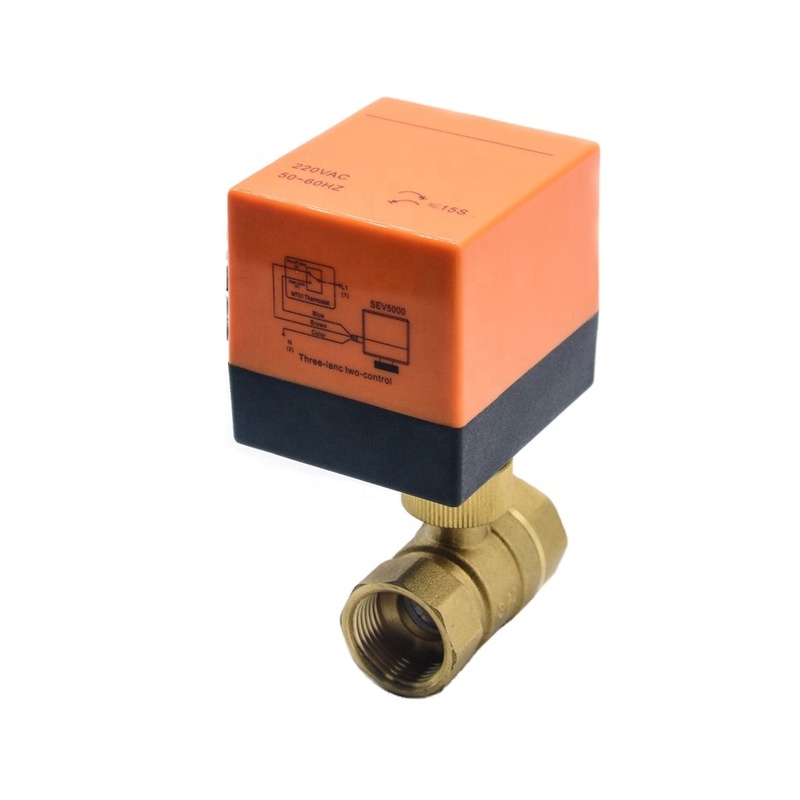 Green Valve High Quality Electric Brass