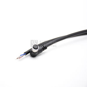 M8-Kabel 6-poliger 5M-umspritzter Stecker rechtwinklig über geformt M5 M8 M12 M16 M23-Stecker Wasserdichtes Kabel - Product Image 6