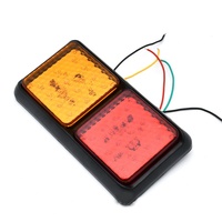 Universal Auto Car 24 Led Rouge Ambre Combinaison Arrière Camion Remorque Feu Arrière