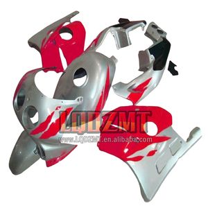 Corps d'injection pour <span class=keywords><strong>HONDA</strong></span> CBR250RR MC19 CBR250 CBR <span class=keywords><strong>250</strong></span> <span class=keywords><strong>RR</strong></span> CC 250RR 88 89 72LQ.241 CBR 250CC 1988 1989 Kit de carénage OEM rouge argent - Product Image 1
