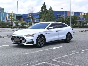 รถยนต์มือสองปี 2022 Byd Han Dm-i ซีดาน พวงมาลัยซ้าย เกียร์อัตโนมัติ เบาะหนัง สีเข้ม หลังคาพาโนรามิก ระยะทางวิ่ง 121 กม. รุ่น Han High- - Product Image 1