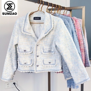Blazer <span class=keywords><strong>in</strong></span> <span class=keywords><strong>tweed</strong></span> da donna di seconda mano, abbigliamento invernale usato, balle di <span class=keywords><strong>tweed</strong></span> usate, abbigliamento vintage, <span class=keywords><strong>giacca</strong></span> <span class=keywords><strong>in</strong></span> <span class=keywords><strong>tweed</strong></span> vintage. - Product Image 2