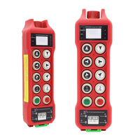 Control Remoto Inalámbrico de Radio de Doble Velocidad con 8 Botones IP67, Transmisor y Receptor para Grúa