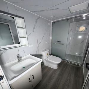 Casa Contenedor Plegable de Doble Ala, Hogar Modular Prefabricado Expandible de 20ft 40ft, Panel Sándwich de Acero, Baño y Cocina de Lujo, <span class=keywords><strong>Hotel</strong></span> - Product Image 4