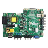 Circuit imprimé à 2 couches de fabricants de circuits imprimés de Shenzhen pour carte principale de télévision