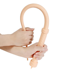 SM Bondage fliggers секс-игрушки для взрослых альтернативные Домашние животные Одомашненные мужчины и женщины, чтобы научить секс хлыст черный все силиконовый Хлыст - Product Image 5