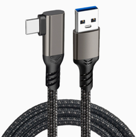 Cable de Datos USB 2.0 Tipo-C, 20Gbps, Carga Rápida 5A/6A, 240W, con Duplicación de Pantalla 8K y Núcleo de Cobre Puro
