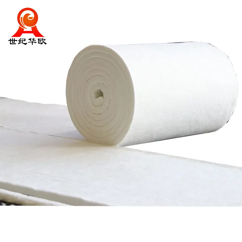 China Low Zircon High Temperature Ceramic Fiber Blanket For Thermal Insulation