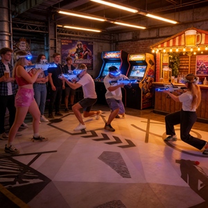 Arena <span class=keywords><strong>de</strong></span> Realidad Virtual para Juegos <span class=keywords><strong>de</strong></span> Disparos, para Entretenimiento a Gran Escala, Parque <span class=keywords><strong>de</strong></span> Juegos Interior, Venta Directa <span class=keywords><strong>de</strong></span> Fábrica - Product Image 3